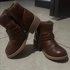 Wonder Nation Brown Kids Boots